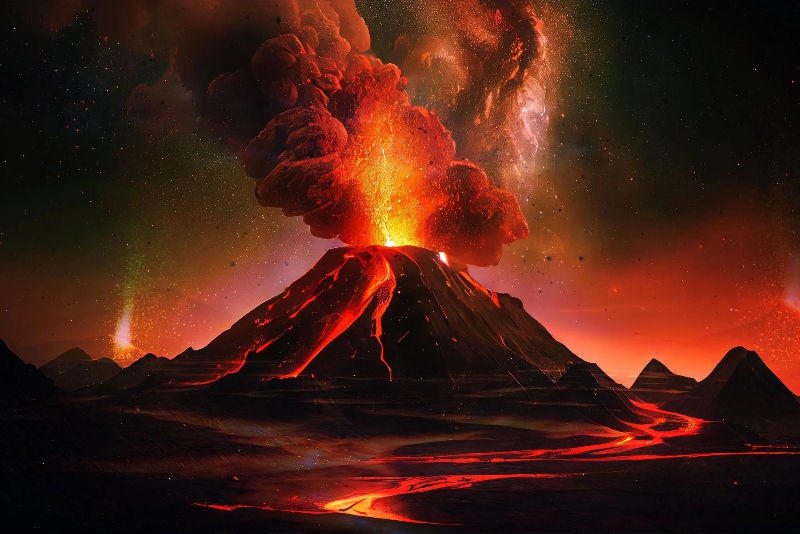 Volcanic-Eruption