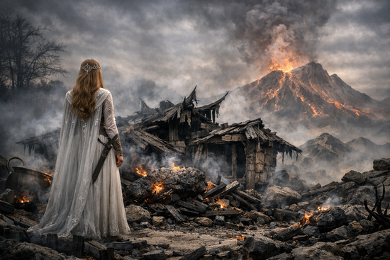 Dorioliane et la cabane du mage noir