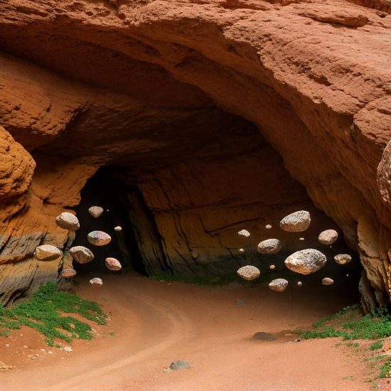 grotte et pierres